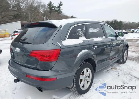 2012 Audi Q7 3.0T Premium from USA, damaged, VIN WA1LGAFE1CD010464